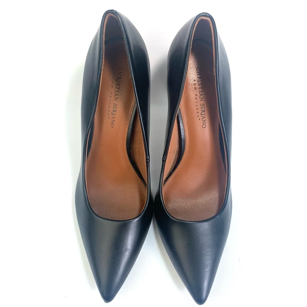 Christian Siriano Elegant Black Heels - Picture 4 of 13